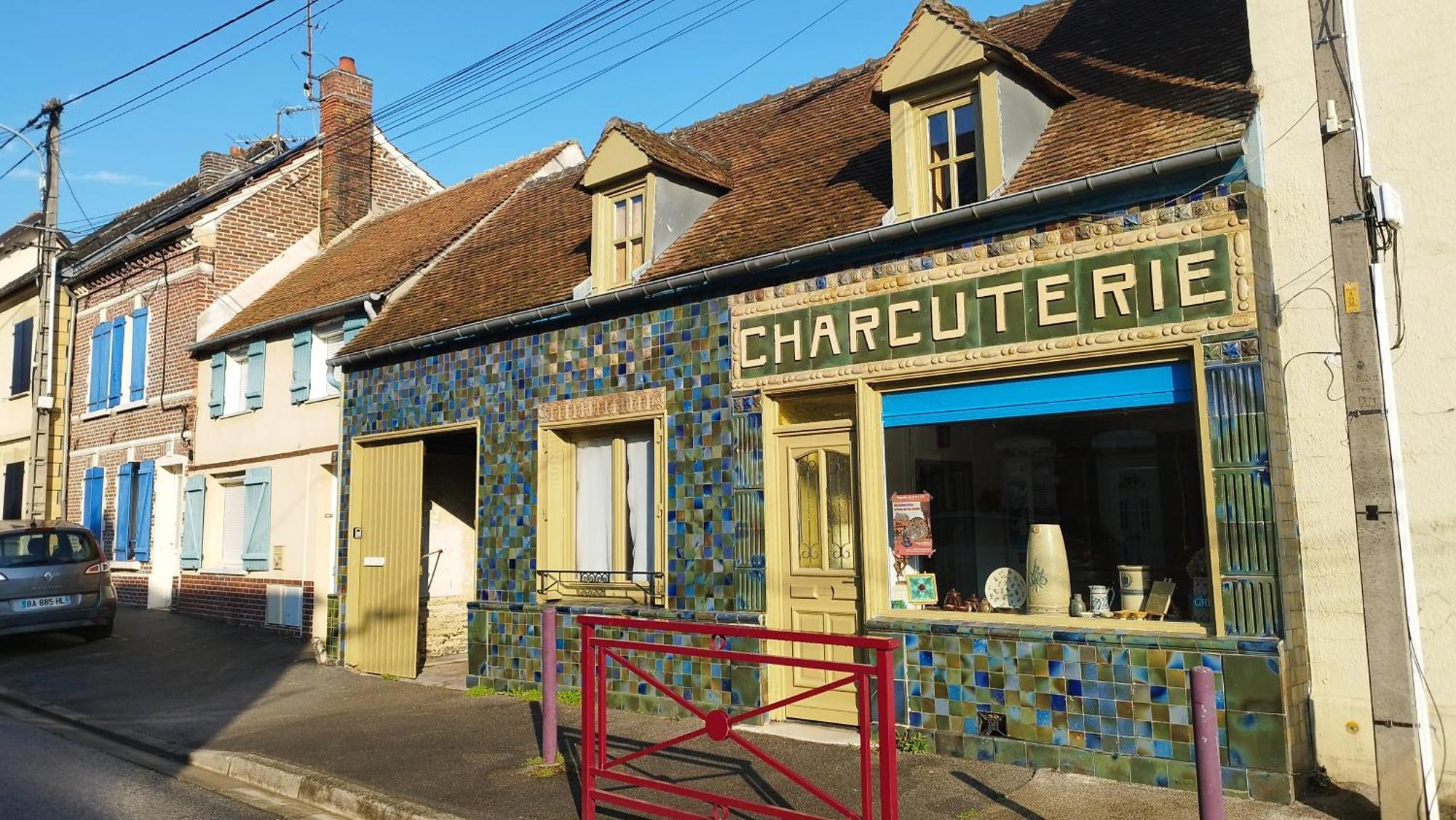 La "Charcuterie" Greber Bed & Breakfast Beauvais Bagian luar foto